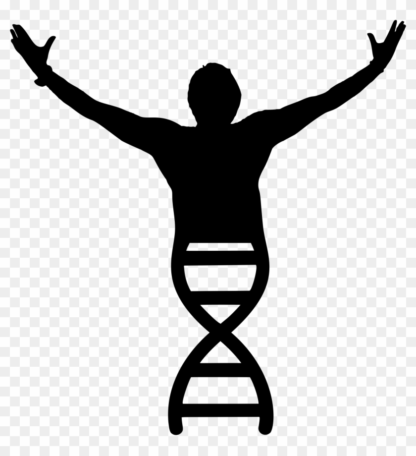 Man Silhouette Png - Dna Clipart Transparent Png #643796
