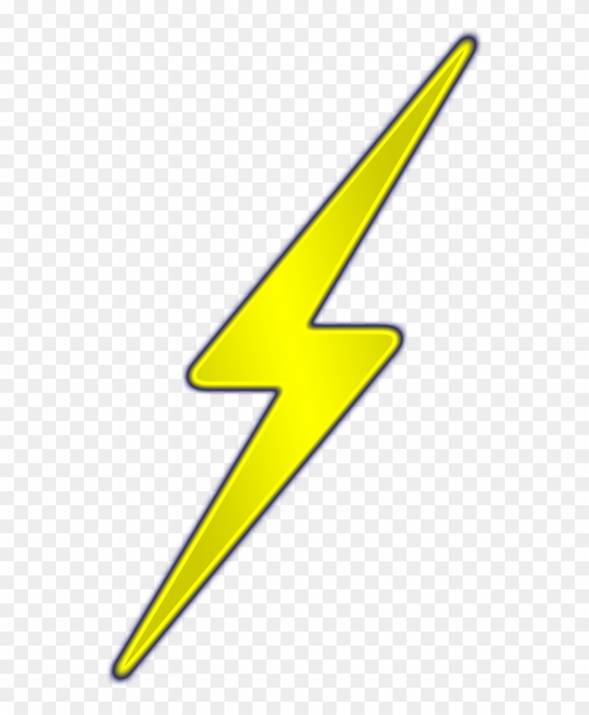 Lightning Bolt Clip Art At Vector Clip Art 2 Image - Lightning Bolt Transparent Background - Png Download