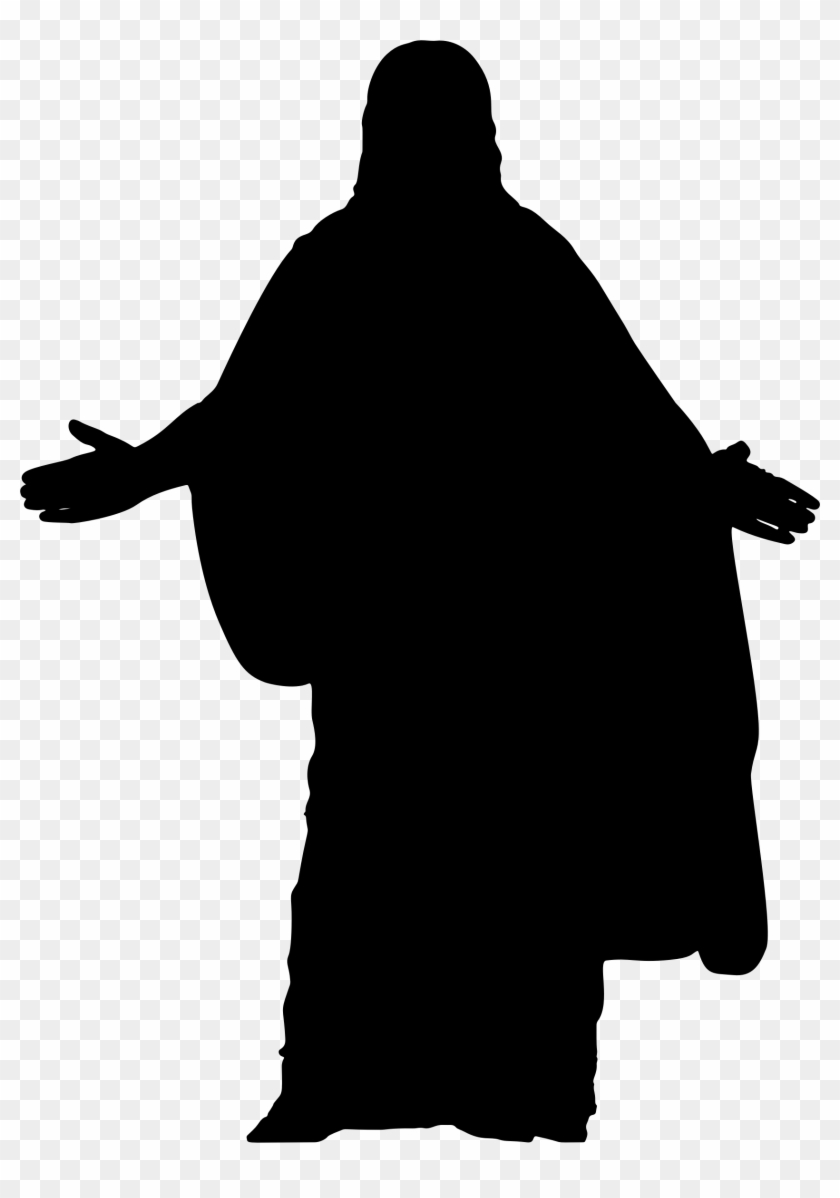1682 X 2320 2 - Jesus In Silhouette Transparent Clipart