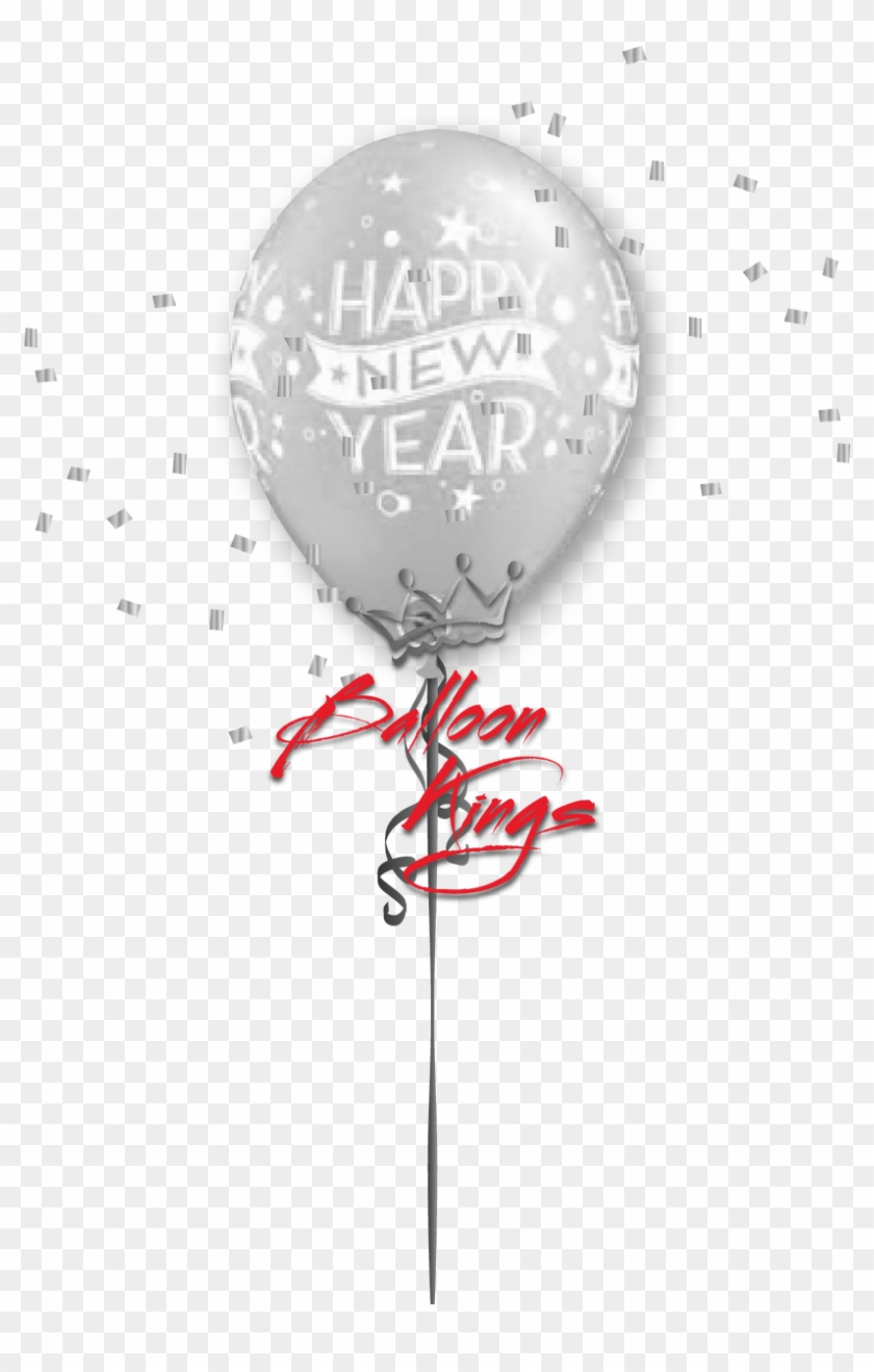 11in Latex New Year Confetti - Christmas Picsart Clipart #644229