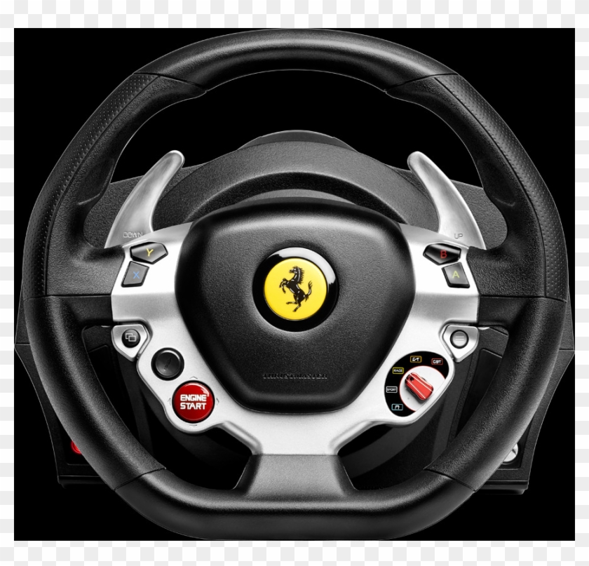 Steering Wheel - Thrustmaster Tx Racing Wheel Ferrari 458 Italia Edition Clipart #644915