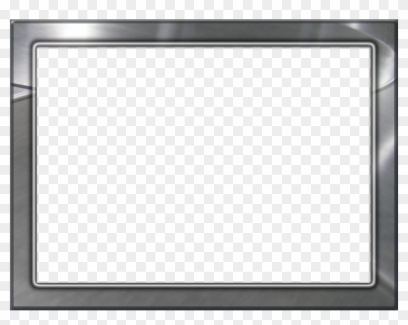 Modern Silver Frame Png - Picture Frame Clipart #644972