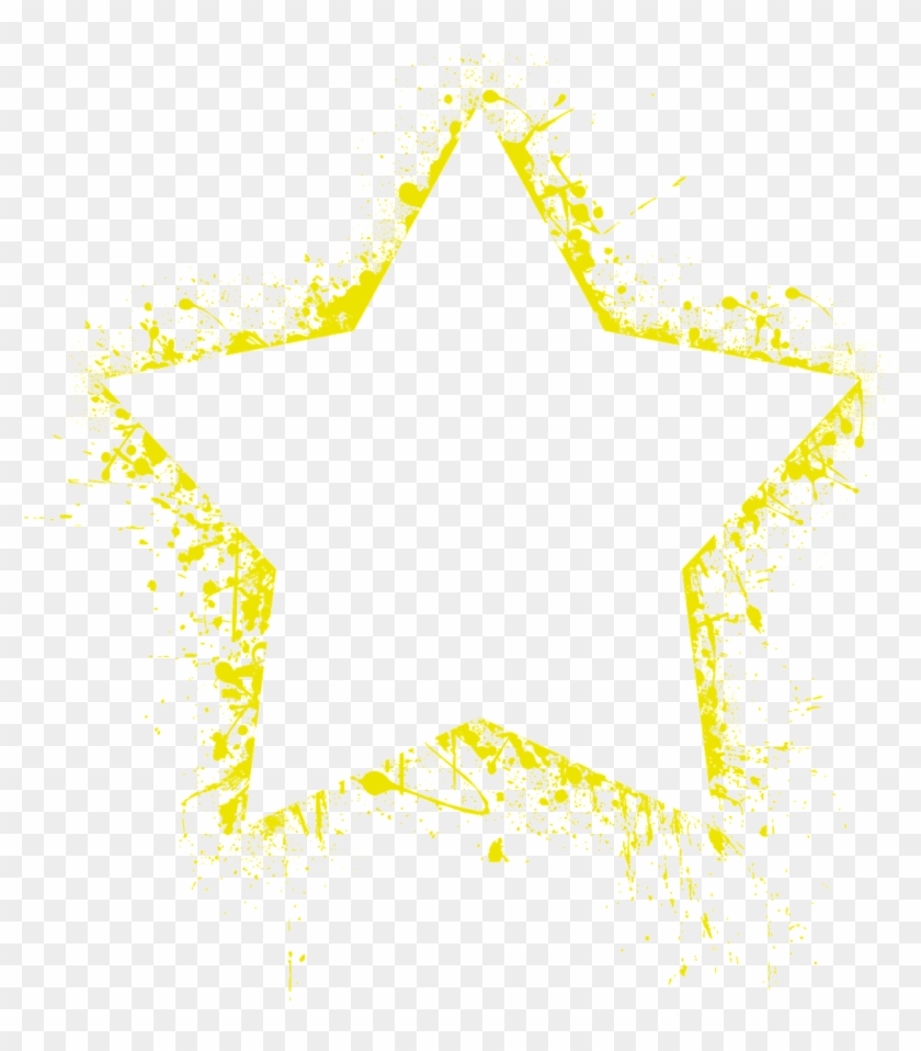 Star,victory,paint - Transparent Picture Of Star Clipart #645060