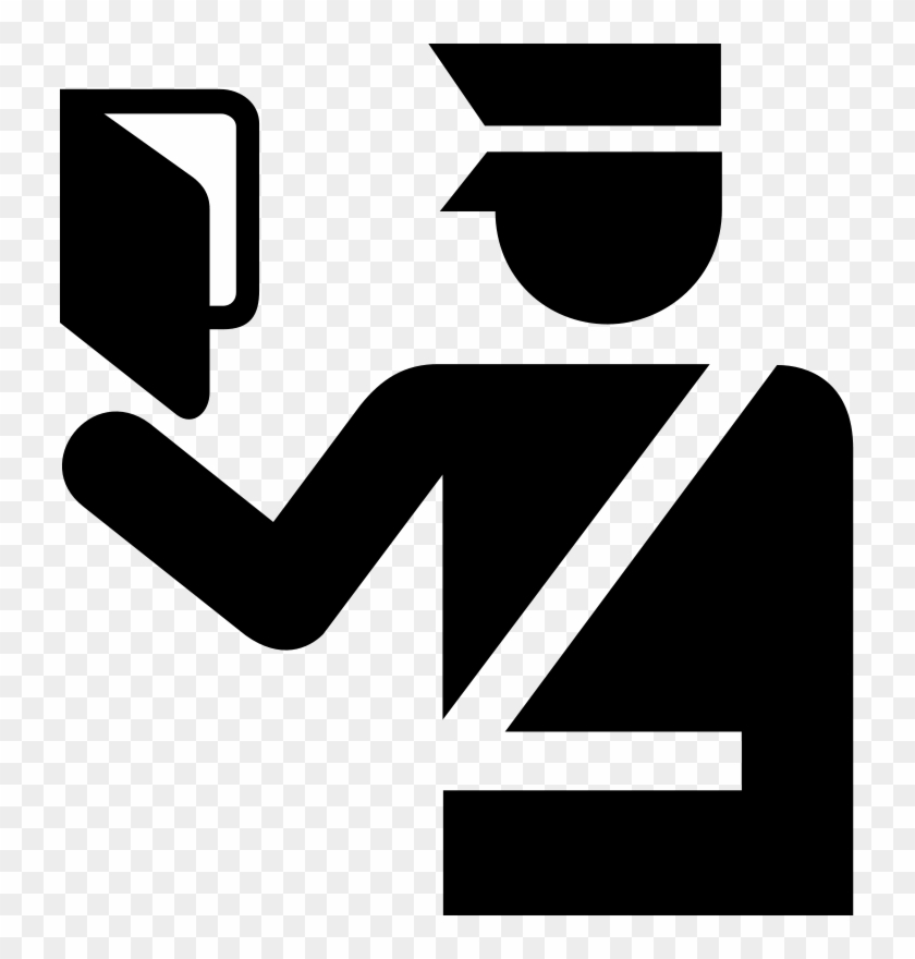 Passport Stamp Clip Art - Immigration Sign - Png Download #645065