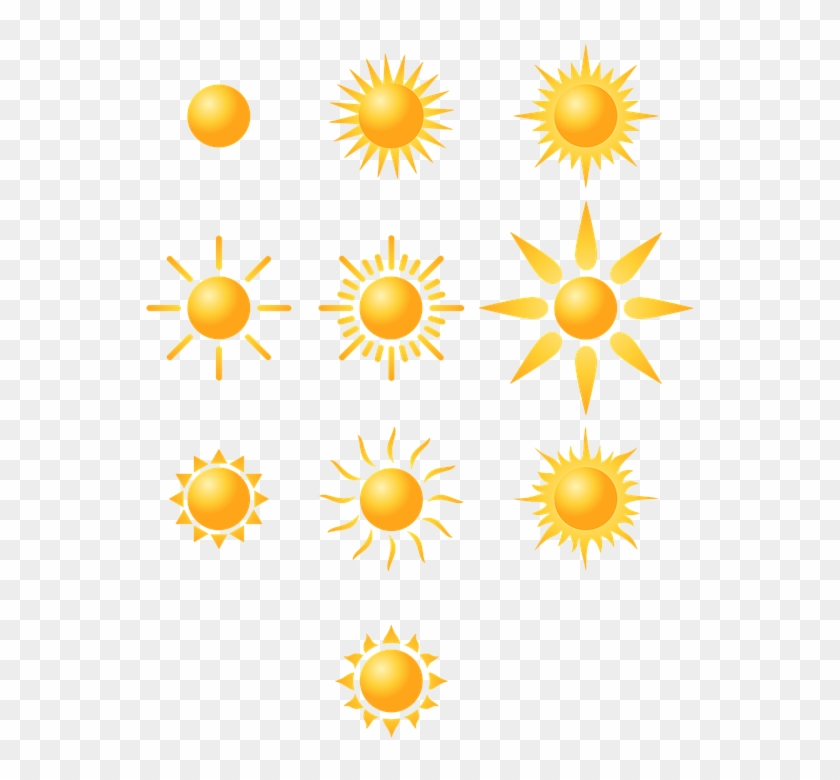 Day S, Sky, Light, Sunshine, Vector, Yellow, Summer - Clip Art - Png Download #645216