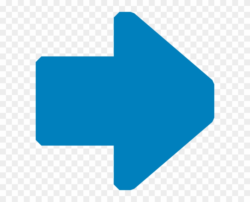 Blue Arrow Clip Art - Baby Blue Arrow - Png Download
