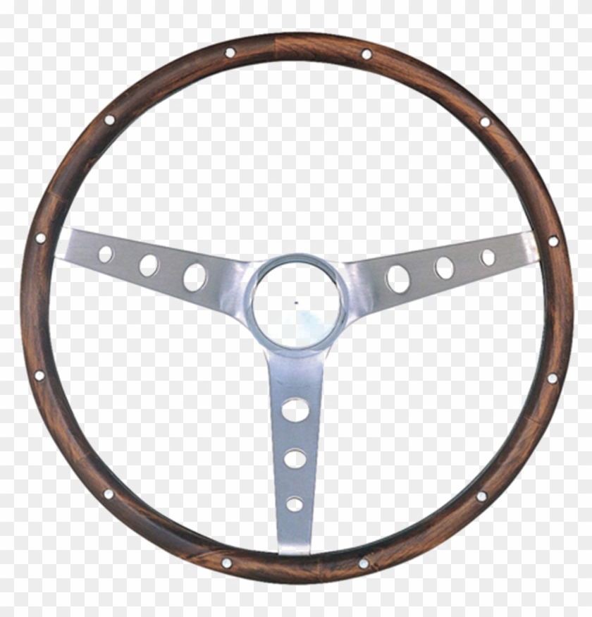 Steering Wheel Png Transparent Image - Wood Grain Grant Steering Wheel Clipart