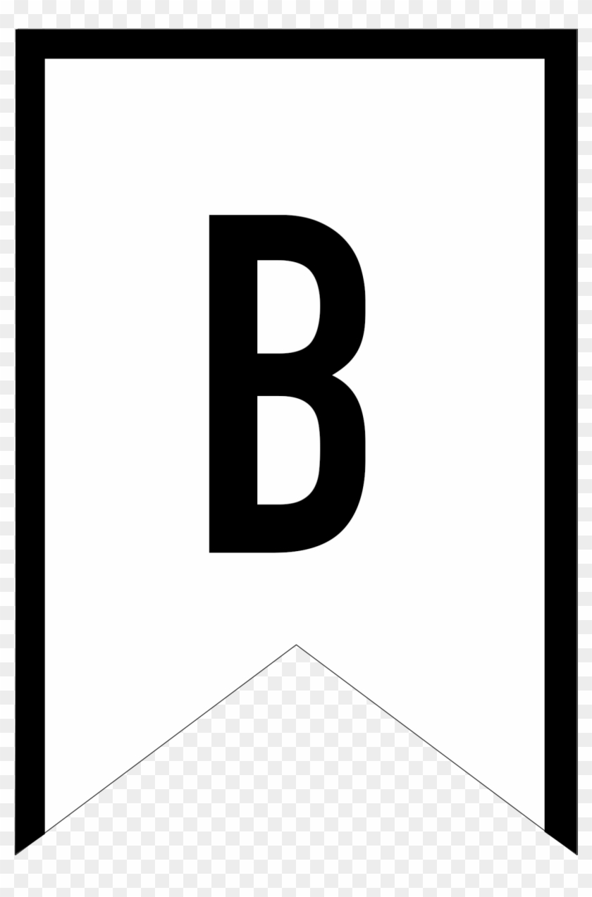 Printable Abc Letters Paper Trail Design Click - Printable Letters For Banner O Clipart