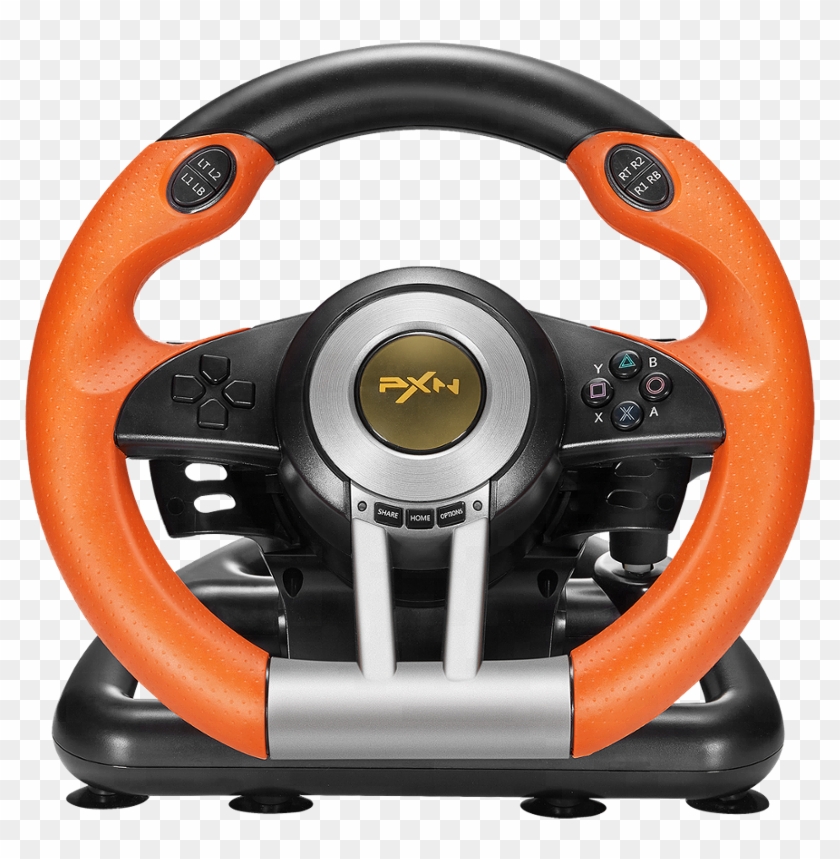 Pxn-v3ii Usb Racing Game Steering Wheel Plug And Play - Game Controller Clipart #645483