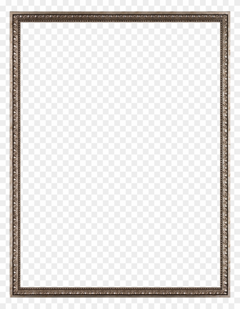 Versailles Silver Frame - Paper Product Clipart #645608