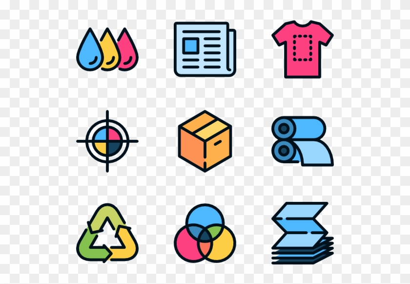 Printing Png - Printing Icons Clipart #646003