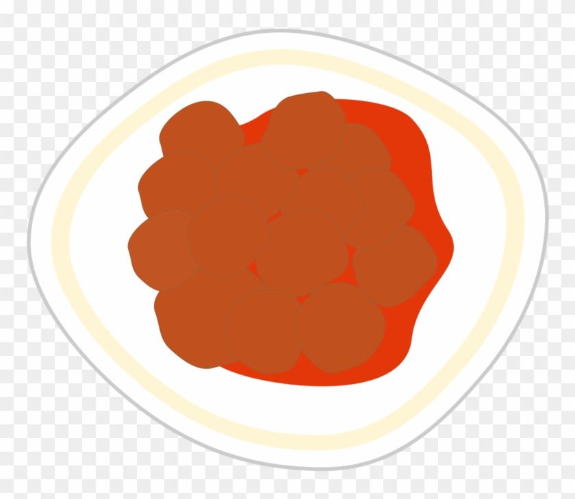 Barbecue Sauce Meatball Spare Ribs Pulled Pork - Seedless Fruit Clipart