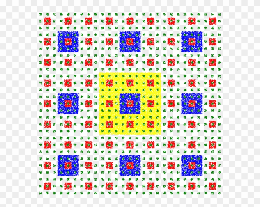 Sierpinsky Carpet Modular Arithmetics - Sierpinski Carpet Clipart #646857