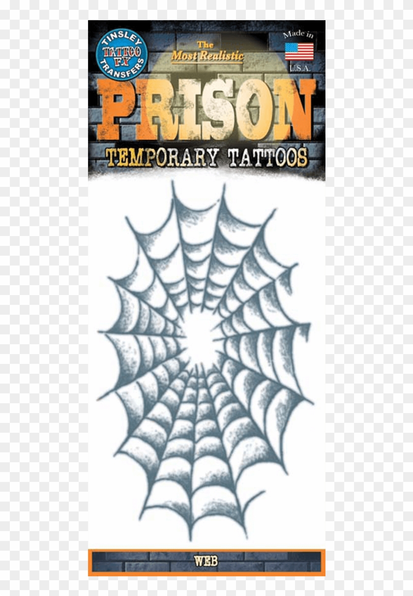 Klebe Tattoo Spinnennetz Clipart