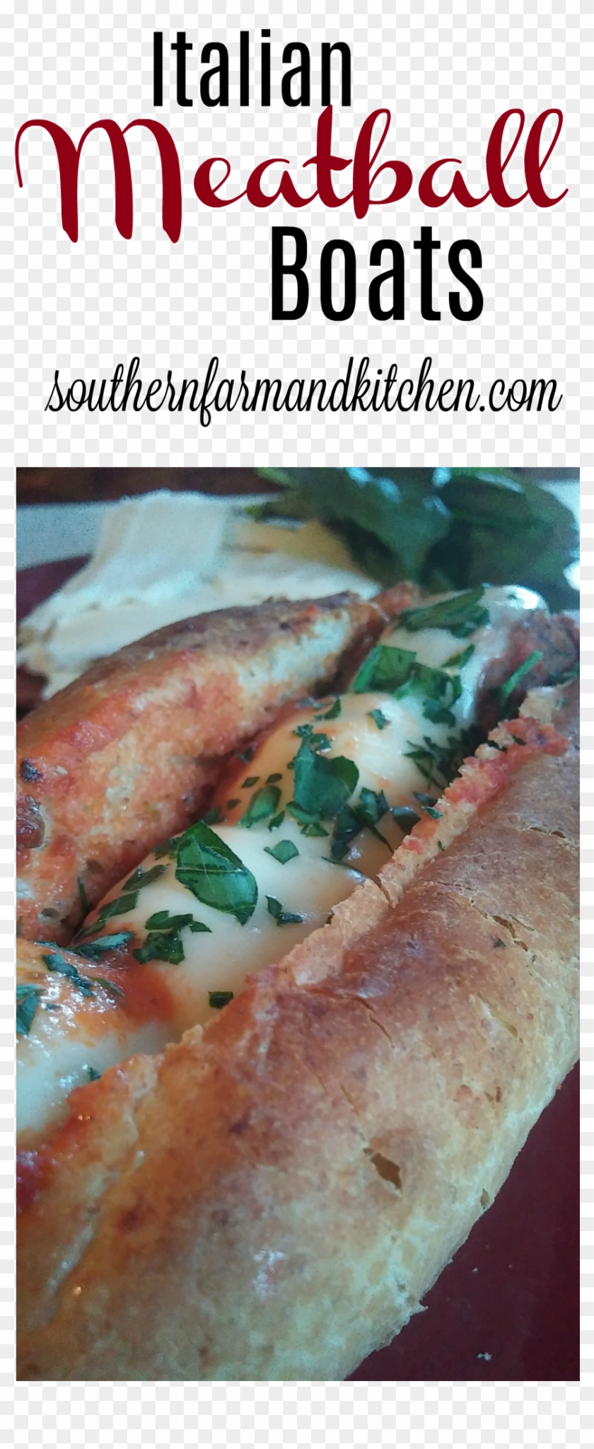 Italian Meatball Boats A Guilty Pleasure, Ooey Gooey - Delicious Clipart