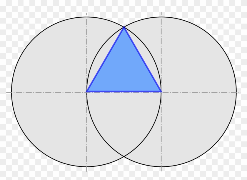 Undefined - Triangle Équilatéral Dans Un Cercle Clipart