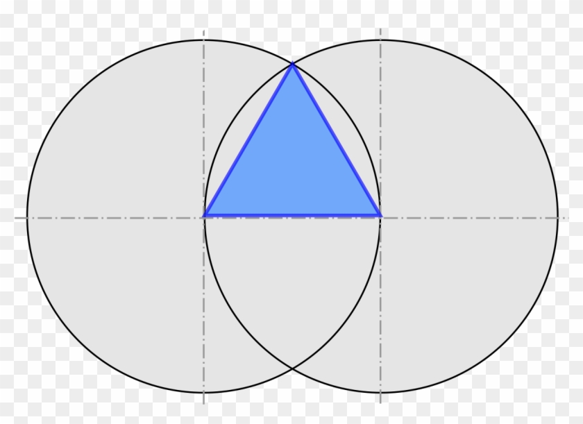 Undefined - Triangle Équilatéral Dans Un Cercle Clipart #647926