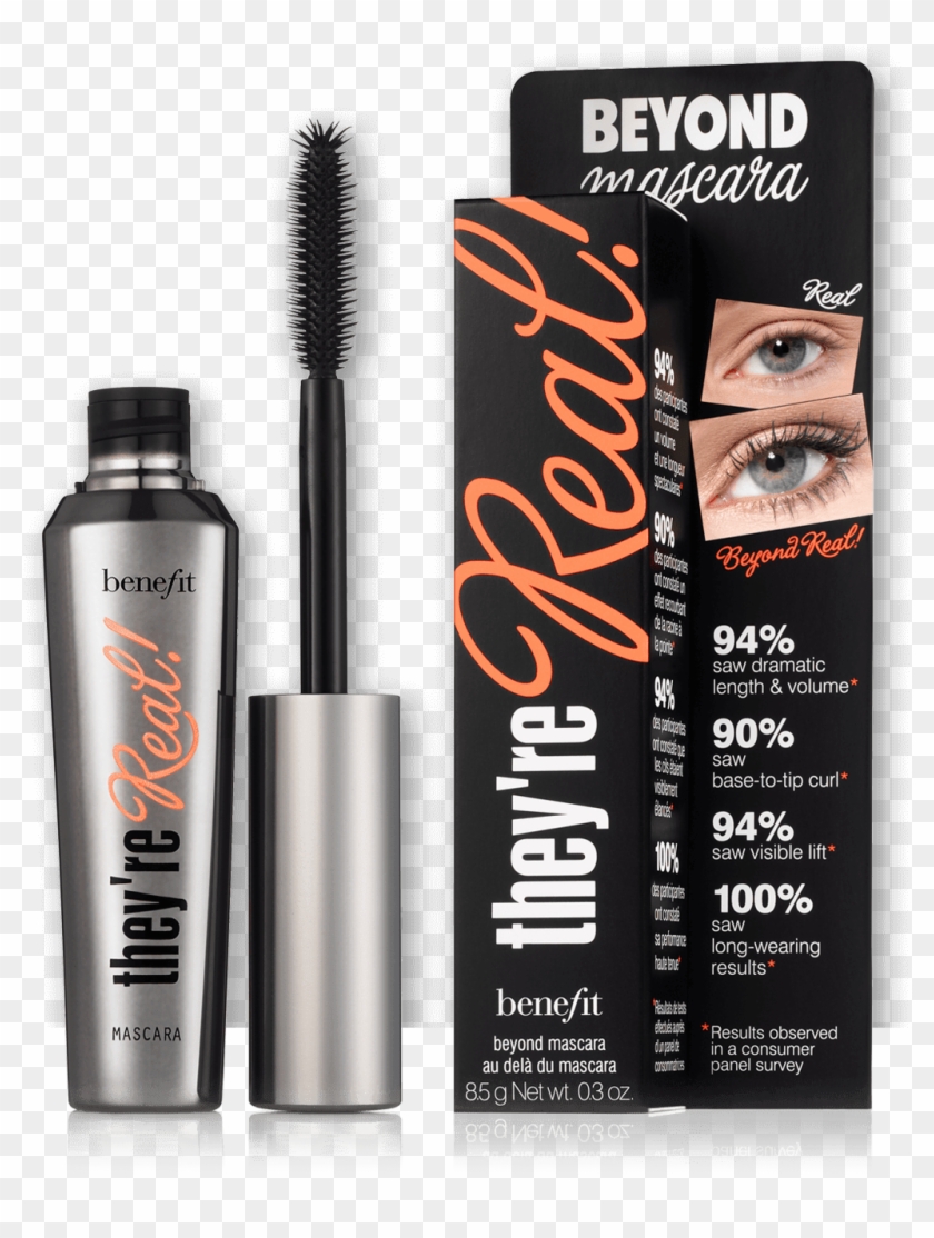 Re Real Lengthening Mascara - Benefit They Re Real Mascara Layout Clipart