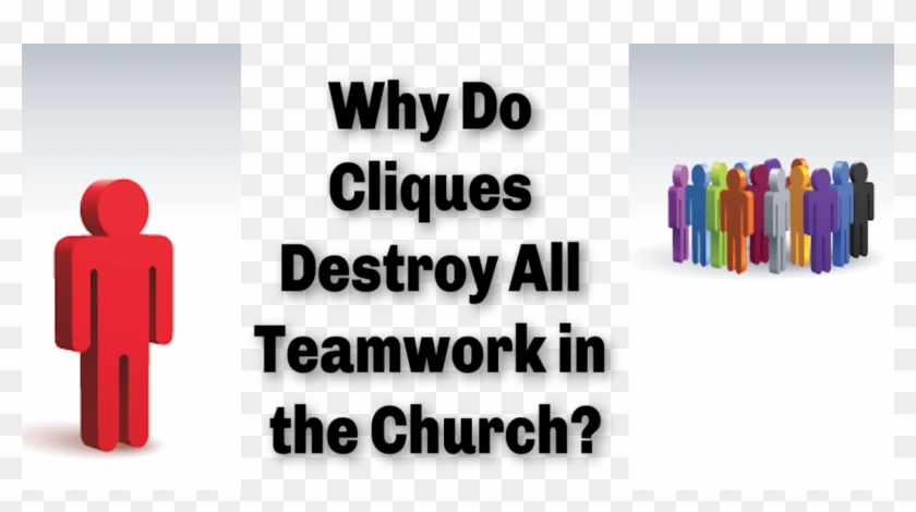 Cliques And Teamwork - Graphic Design Clipart