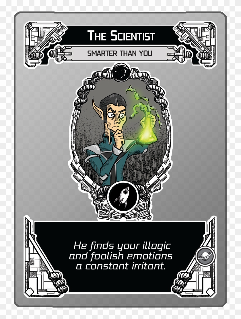 Scientist - Gloom In Space Clipart #648816