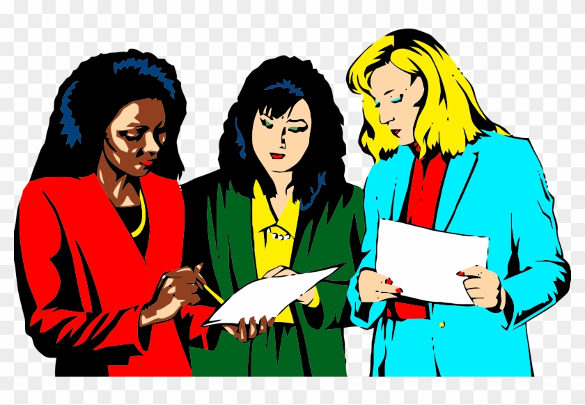 Medium Image - Group Of Women Png Clipart #648870