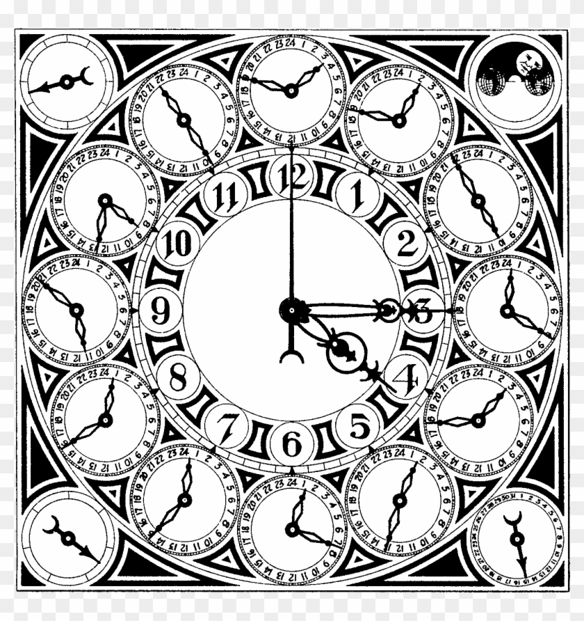 Drawn Clock Fancy - Montana State Capitol Clipart
