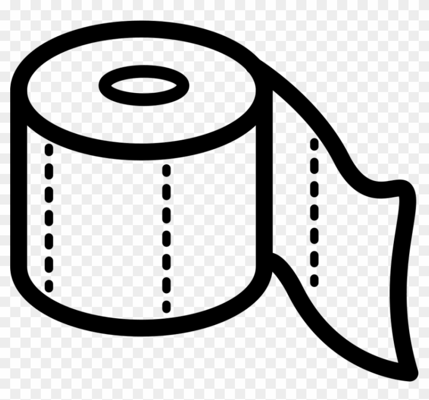 Free Png Download Toilet Paper Outline Png Images Background - Toilet Paper Roll Silhouette Clipart