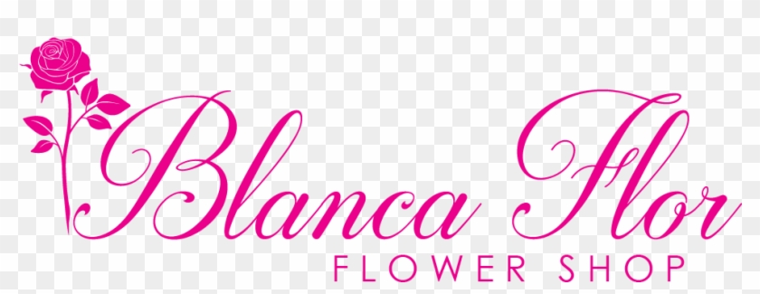 Blanca Flor Flower Shop - Calligraphy Clipart #648982