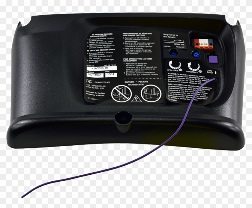 041ac050 1m Receiver Logic Board, Ac Chain - 41ac050-1m Liftmaster Logic Board Clipart #648983