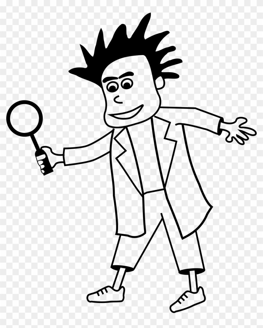 Images/paranoid Scientist Logo - Cartoon Clipart