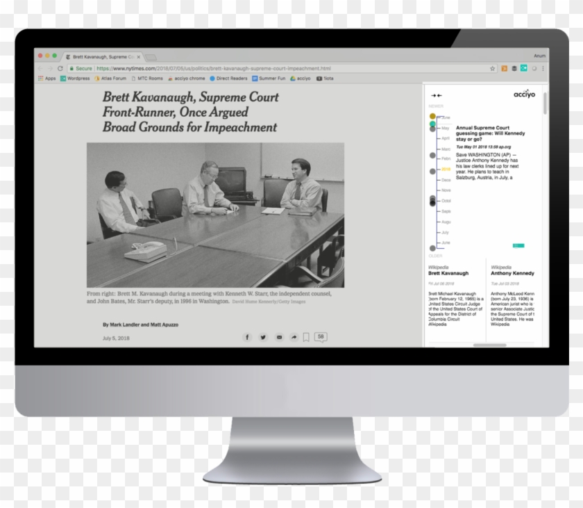 Acciyo Example Desktop - Web Design Clipart