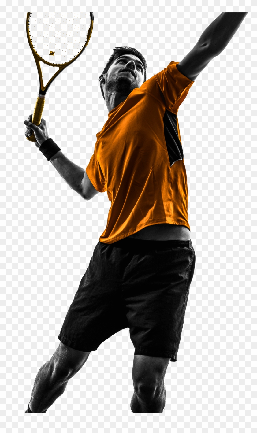 Sportsman - Person Playing Badminton Png Clipart
