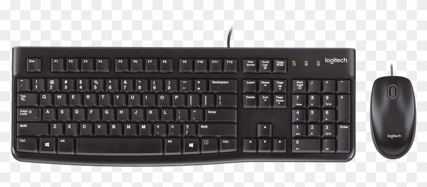 Desktop Mk120 - Logitech Keyboard K120 Hd Clipart