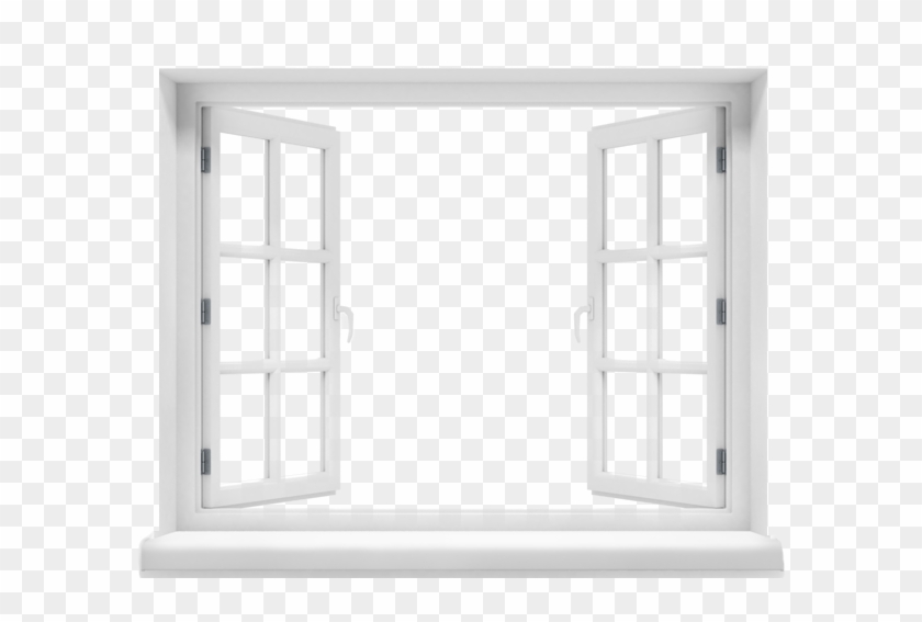 Open Window Png - White Open Window Png Clipart