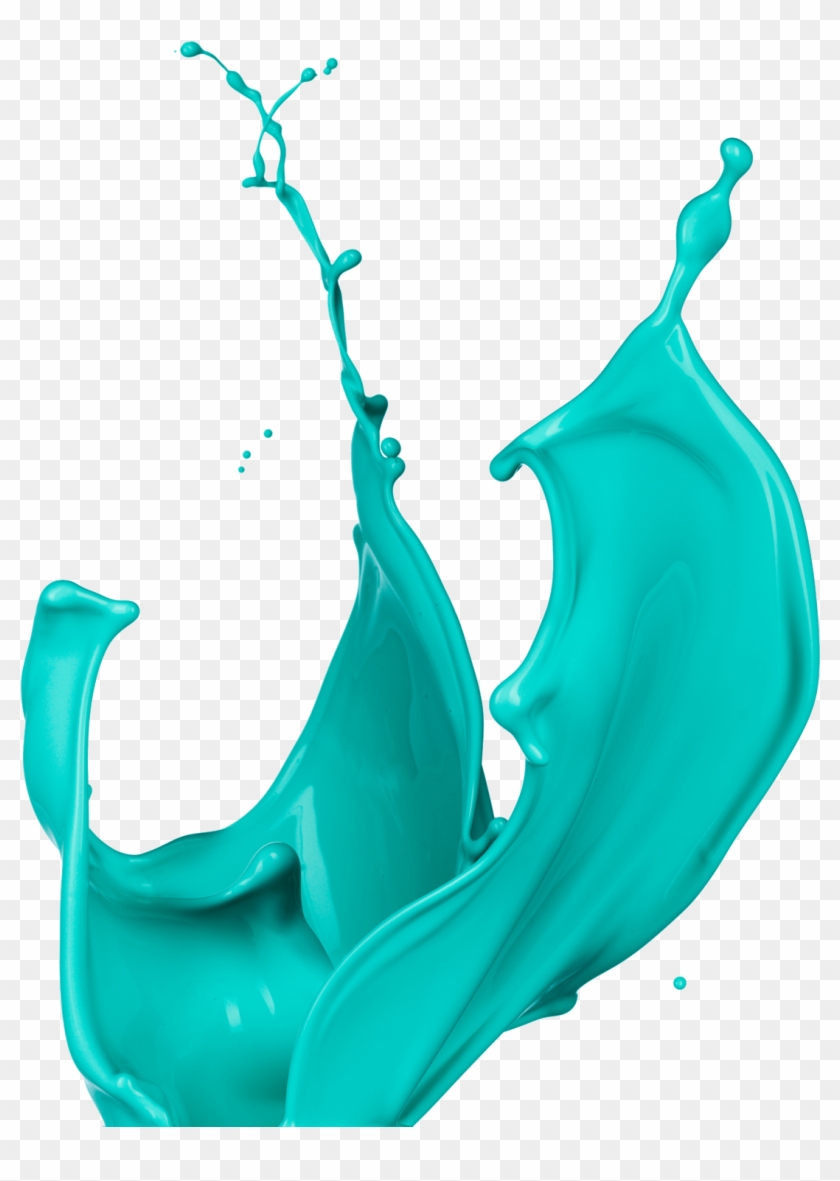 Blue Paint Google Pinterest Ⓒ - 3d Paint Splatter Png Clipart #649643