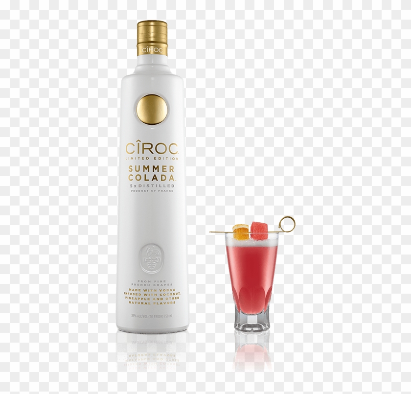Ingredients - Summer Colada Ciroc Drinks Clipart