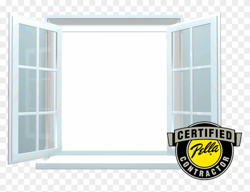 Open Window - Pella Windows Clipart