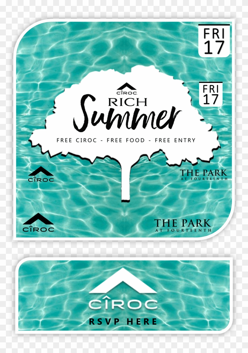 Rich Summer At The Park - Poster Clipart