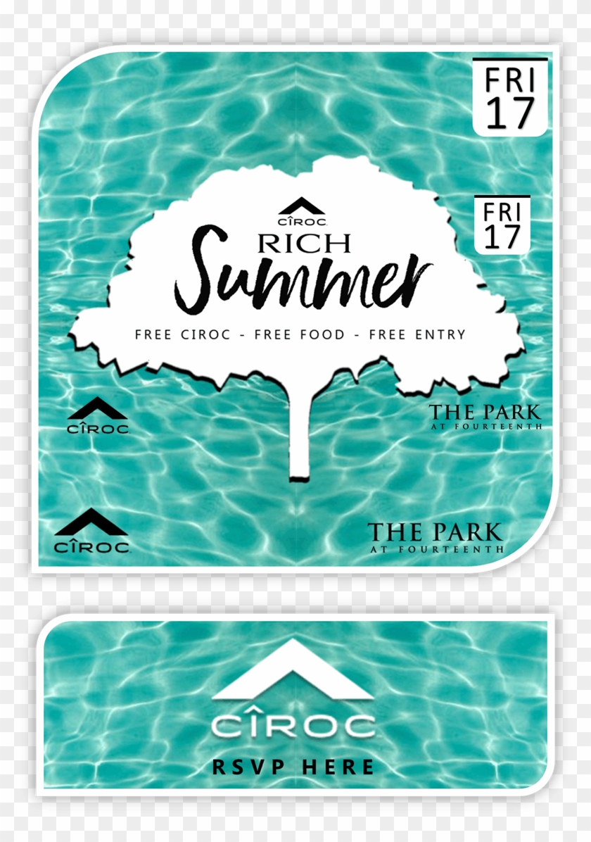 Rich Summer At The Park - Poster Clipart #650044