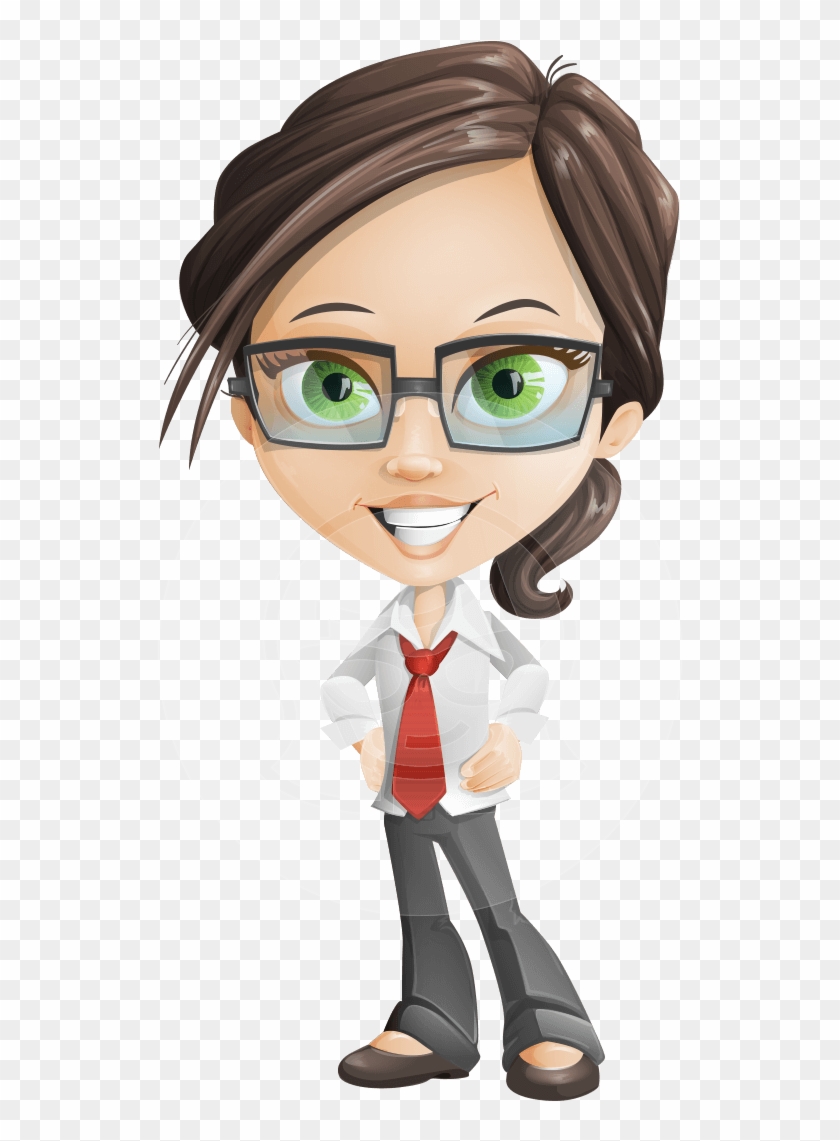 Woman Vector Female Cartoon Character - Character Animator Male Puppet Clipart