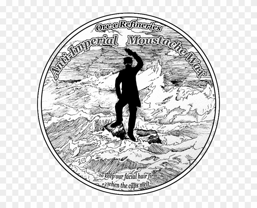 Anti-imperial Moustache Wax - Sman 1 Bantarujeg Clipart