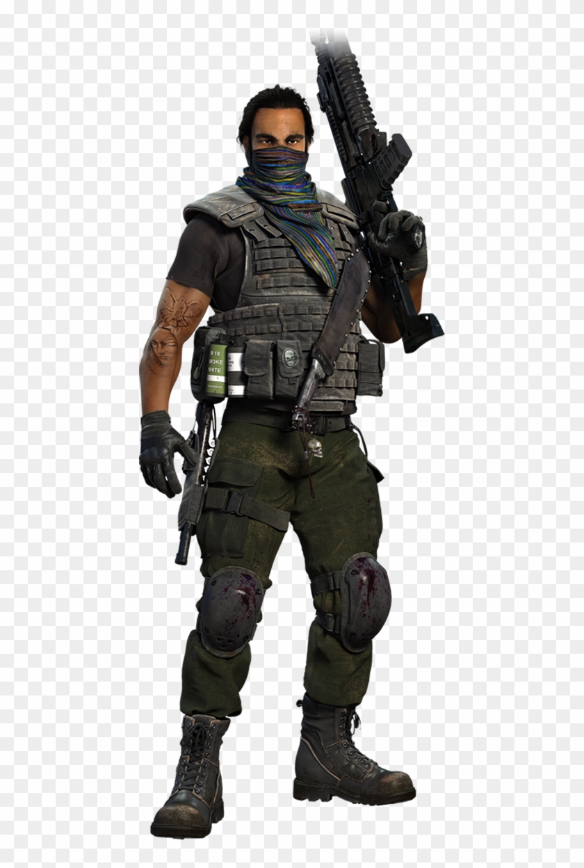Ghost Recon Wildlands 3d Character Assault - Tom Clancy's Ghost Recon Wildlands Characters Clipart