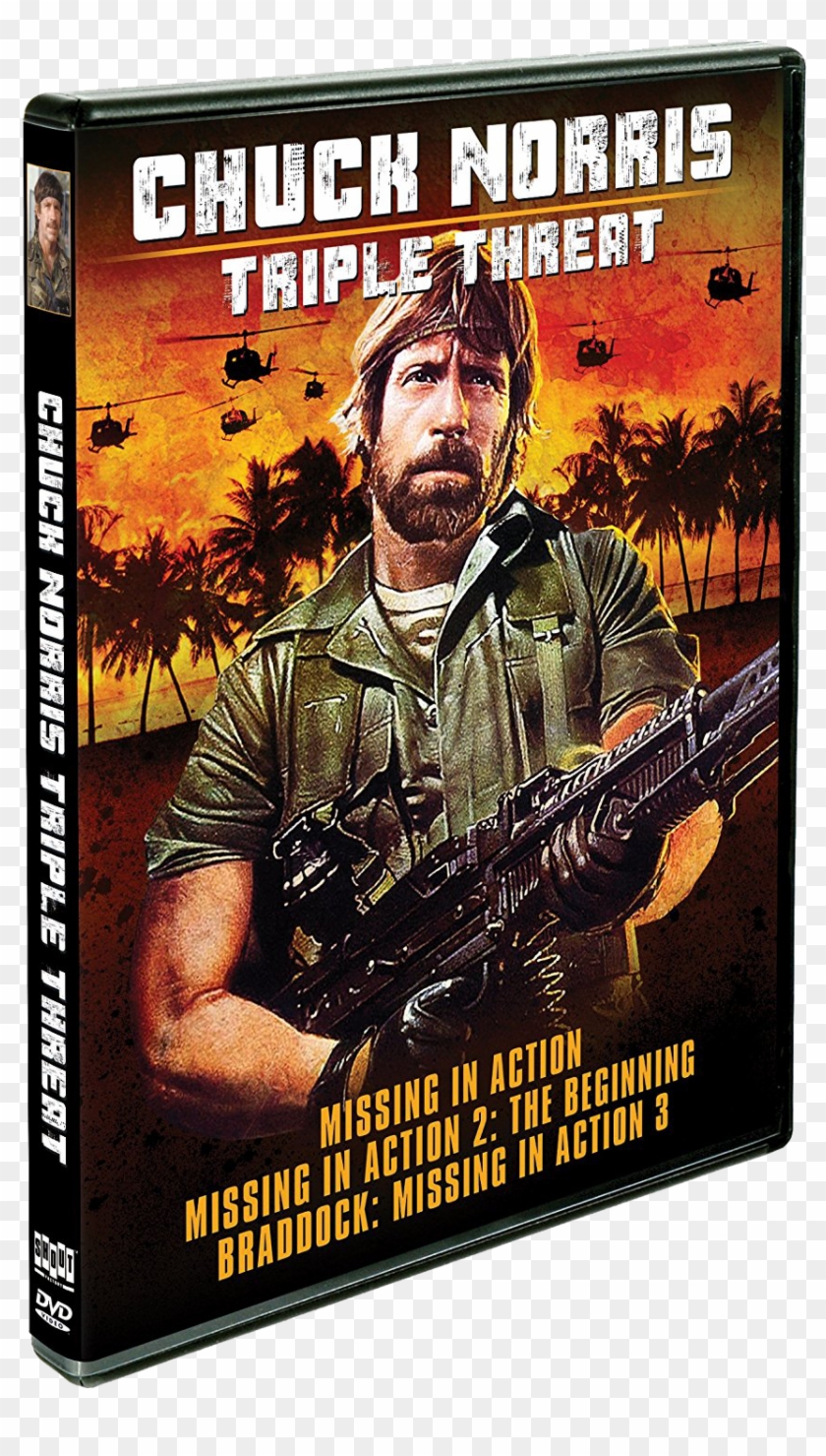 Chuck Norris - Chuck Norris Triple Threat Clipart #650538