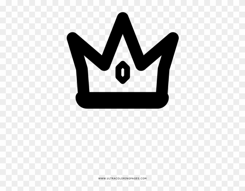 Crown Coloring Page Clipart #651408