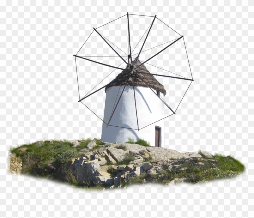 Publicat De Eu Ciresica La - Greek Windmill Clipart #651544