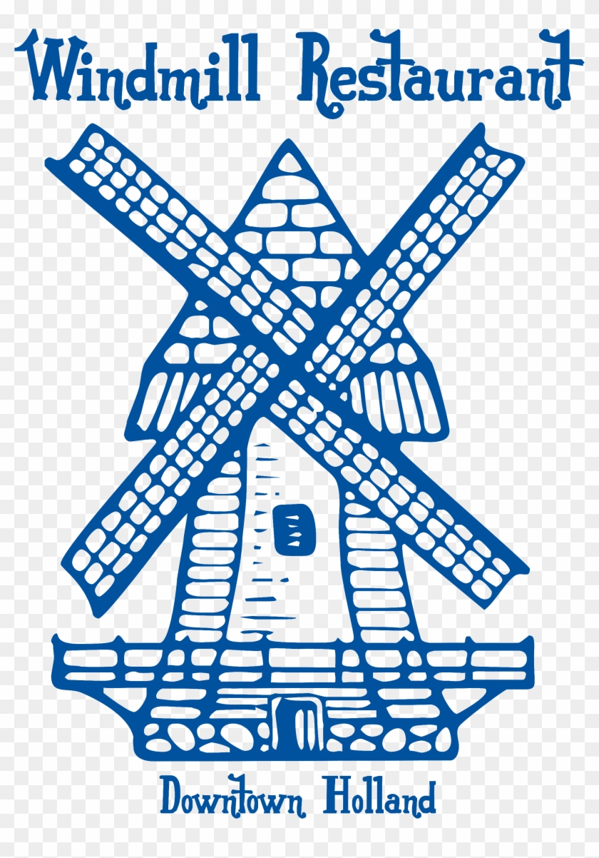 Holland Michigan Windmill Restaurant Clipart #651735