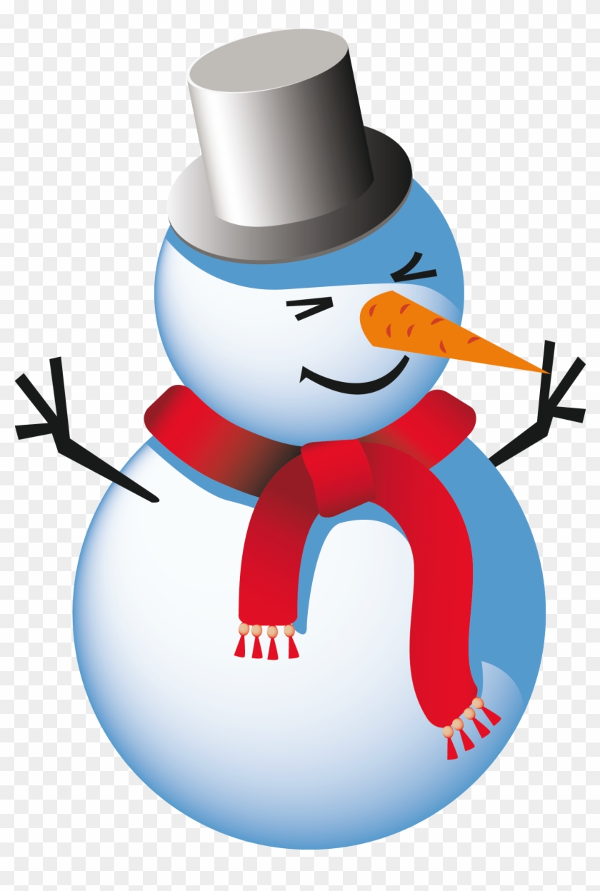 Snowman Png Clipart - Snowman With No Background Transparent Png