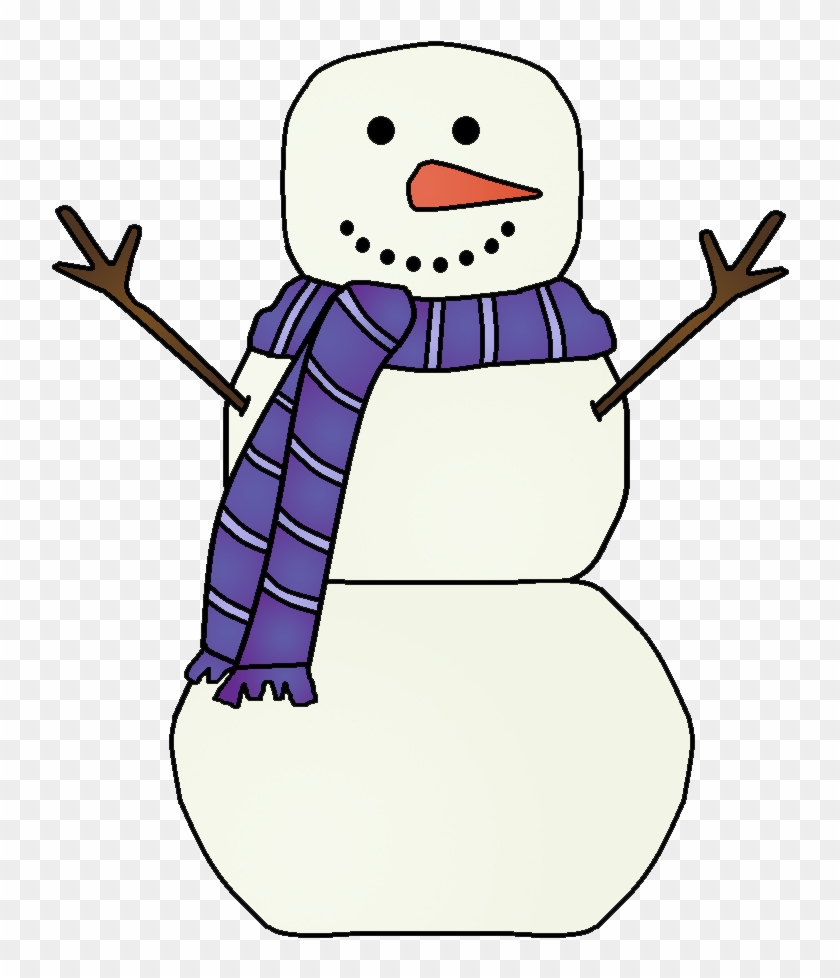 Free Snowman Clipart - Snowman Clipart - Png Download #651924