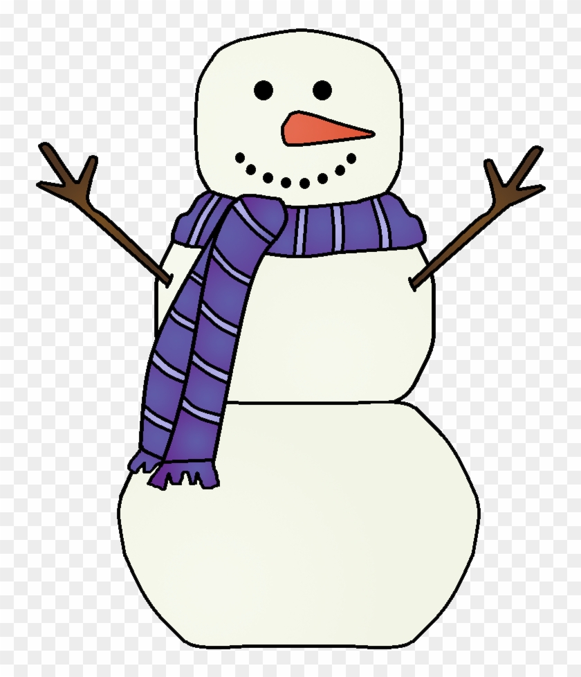 Free Snowman Clipart - Snowman Clipart - Png Download