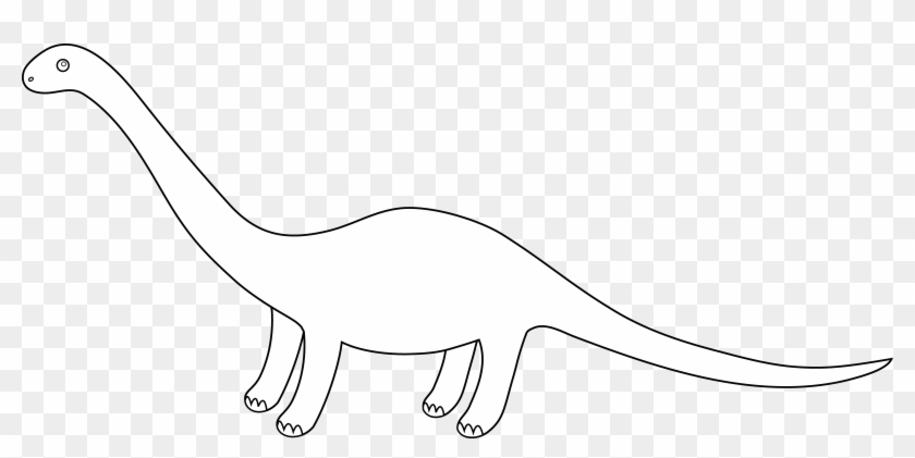 Dinosaur - Clipart - Black - And - White - Dinosaur Clipart Images Black And White - Png Download